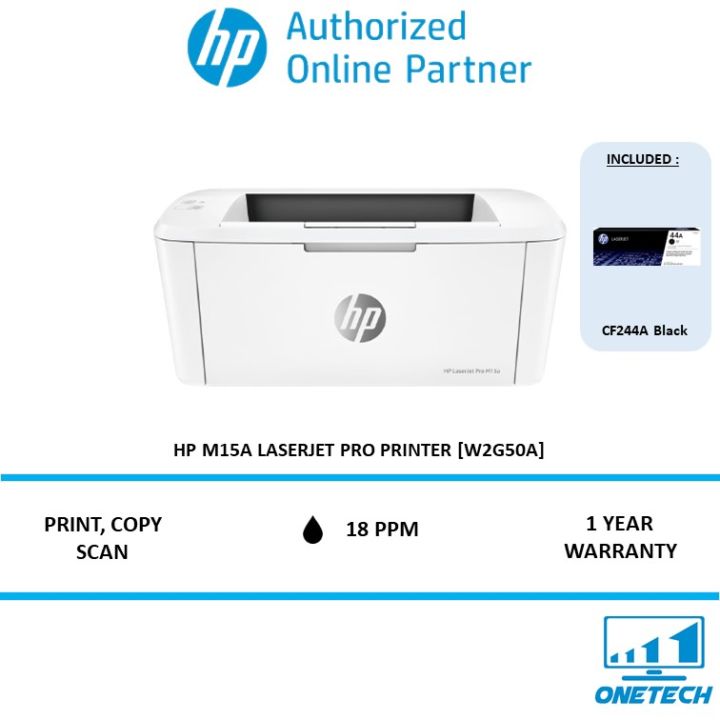 HP M15A LaserJet Pro Printer (Print/Scan/Copy/1 Year Warranty) | Lazada