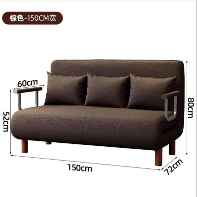 Sofa Bed Mini Sofa Bed Folding Sofa Bed Single Foldable 2 3 Seater Lazy Sofa Bed Living Room Study Multifunctional Single Small Lazy Chair Sofa Bed