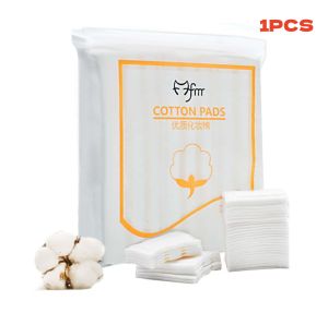 สำลีเช็ดหน้า สำลีแผ่นผลิตจากฝ้ายธรรมชาติ สำลีตัดขอบ 222แผ่น Soft High water Absorption High Quality Cotton