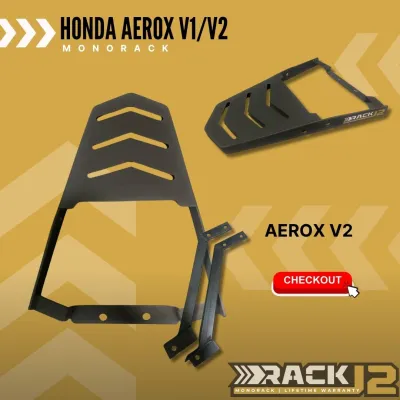 New Yamaha Aerox V1/V2/V3 RackJ2 Monorack Bracket Heavy Duty Lifetime Warranty