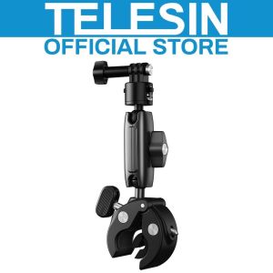 TELESIN Quick Release Handlebar Clamp Bike Mount for Action Camera