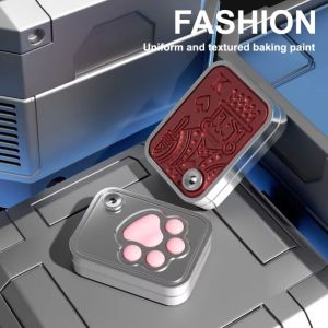 BLACKON Sensory Mechanical Card Pushing Push-Pull Cat Paws Fidget Slider Creative Cute Rotating Fingertip Spinning Office Desk