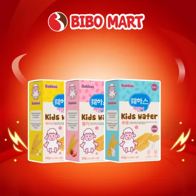 Bánh Xốp Ăn Dặm BABBAS Bổ Sung DHA Phát Triển Trí Não Cho Bé Từ 8 Tháng Tuổi - Bibo Mar