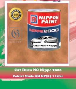 Cat Duco NC Nippe 2000 Coklat Muda GM NP519 1 Liter