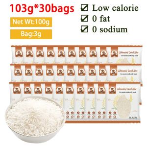 Mr.Squirrel 80PCS 100g Dried Shirataki Rice Konjac Keto Low Carb Shirataki Dried Rice