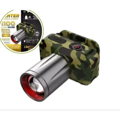 Aoki Senter Kepala Zoom 60 Watt AK-3671A Pro 1100 Lumen Army