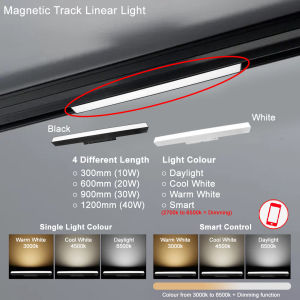 Magnetic Track Light 48V Low Voltage Lights Smart Control
