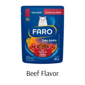 85g Faro Cat Wet Food Pouch All Stages Adult Kitten Protein Rich Cat Wet Food Pouch Pet Essentials