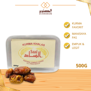 kurma khalas 1kg / kurma 1kg gratis ongkir / oleh oleh haji dan umroh shabani store