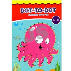 DOT TO DOT LEARNING WITH FUN 1 TO 50 | 1 TO 20 | 1 TO 30 | 1 TO 40 ACTIVITY BOOK PRESCHOOLS - MIND TO MIND