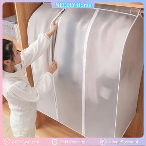 1PC 42*27*47CM Clothes Dustproof Cover Garment Suit Dress Coat Waterproof Clothing Protector Hanging Organizer Wardrobe Storage Bag