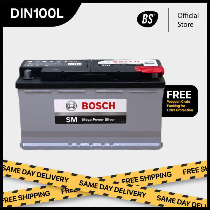 BOSCH Battery DIN100 Car Battery MF 100AH MERCEDES W211