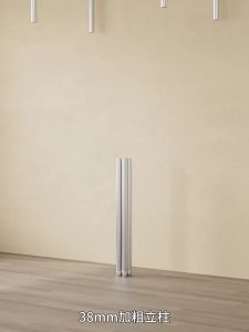 Stainless Steel Storage Rack with Door Kitchen Floor Microwave Oven Cabinet Shelf Home Storage Cupboard with Backboard Multi-layer