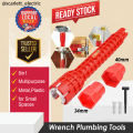 8in1 Faucet & Sink Installer Wrench Multi Water Pipe Plumbing Tool Home Maintenance Plumber Repair / Alat Pembaikan Paip. 