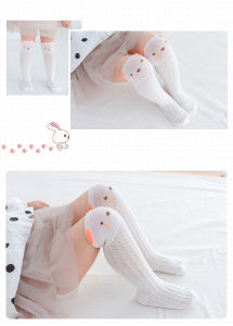 0-12 months Baby Soft and Breathable Long knee Socks for Baby Mosquito-proof Mesh Cotton Socks for Baby Anti Mosquito Socks for Sumer Mesh Socks