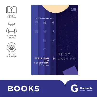 Buku Novel Keajaiban Toko Kelontong Namiya---Namiya Zakkaten no Kiseki/The Miracles of the Namiya General Store