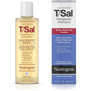 [in SG]Neutrogena T/Sal Therapeutic ShampooScalp Build-up Control Helps Prevent Flakes Dandruff Fragrance-Free 133ml