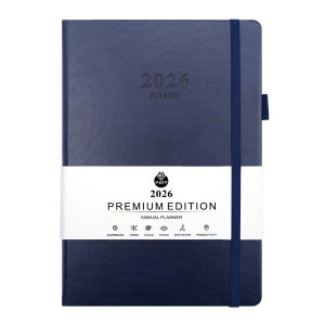 388 Pages 2026 English Agenda Planner Organizer Diary Plan A5 Business Office Notebook Schedule Notepad 365 Days Journal Sketchbook