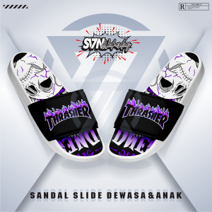 Sandal Dewasa Pria Sandal Slide Selop 2022 size anak 26-35 size dewasa 36-43
