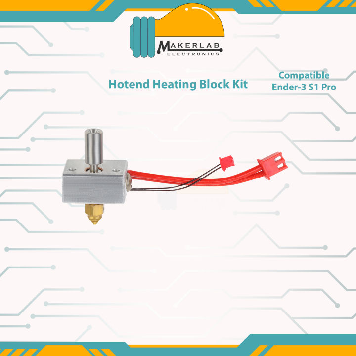 Creality Heating Block Kit 300C Titanium Alloy for Ender 3 S1 Pro ...