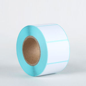 STMEN White Supermarket Price Label Waterproof Print Supplies Stationery Blank Label Paper Direct Print Sticker Thermal Label Sticker Mark Stickers