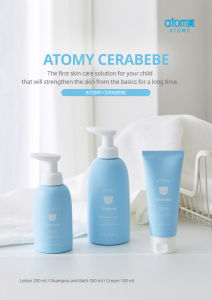 Atomy Cerabebe Shampoo & Bath 350 ml | Shampoo dan sabun mandi anak