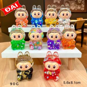 (PHÁT SÁNG) Mô Hình Đồ Chơi Charm Nước Đám Mây Kim Tuyến Lấp Lánh Mây Moi Trái Cây Đáng Yêu Dạ Quang