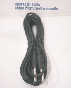 Heavy Duty Cord Chord Electric Guitar and Amplifier Cable 5 meters black