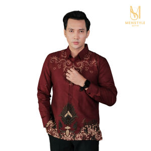MENSTYLE BATIK - Kemeja Batik Pria Slimfit Lapis Furing Baladewa Sanggit