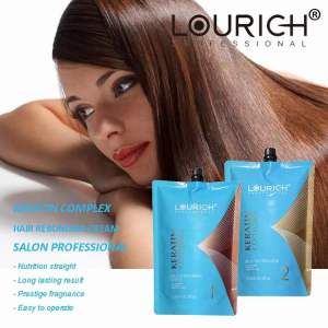 Lourich keratin complex rebonding Cream 1&2
