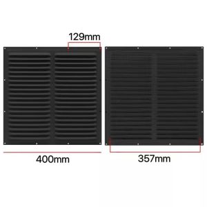 NOER Aluminum Alloy Air Vent Grille Heating Cooling Vents Plate Air System Net Cover Screen Window Square Vent Grille Cover Metal Ventilation Cover