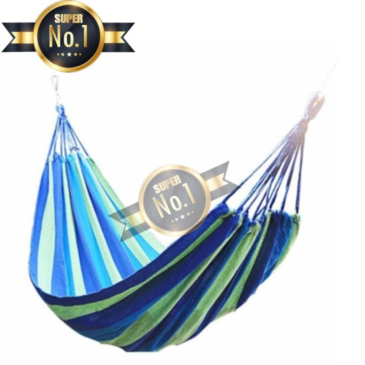 SUPER NO.1☆ Portable Cotton Rope Outdoor Hammock Duyan | Lazada PH
