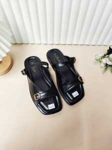Eleynaa Sandal Gesper / Sandal Wanita Slop Trendy