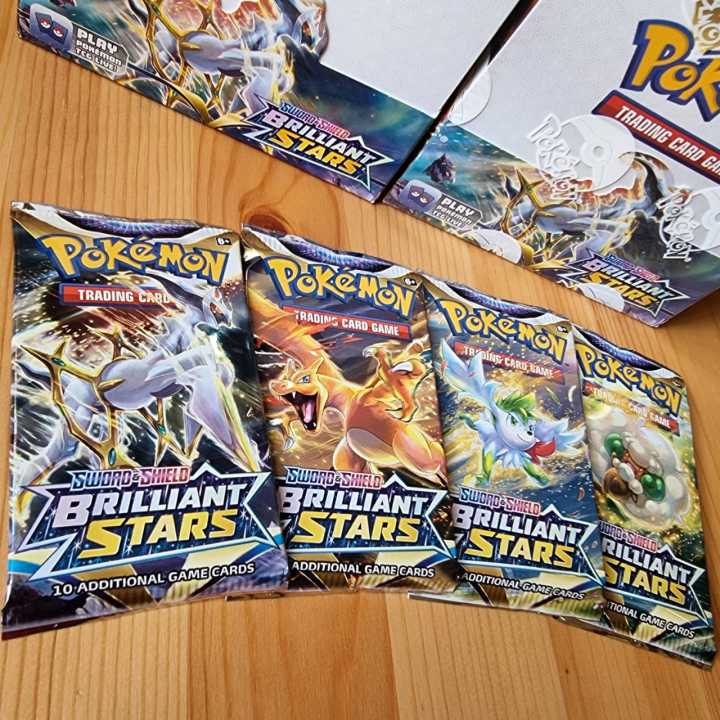 pokemon trading card game 2 japan rom SWSH Brilliant Stars Booster Box – Loose Packs Trading Co main image 0