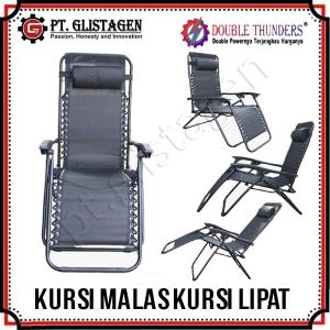 Kursi Lipat Portable Kursi Malas Lipat Kursi Piknik Kursi Santai Tidur Bangku Lipat Portable