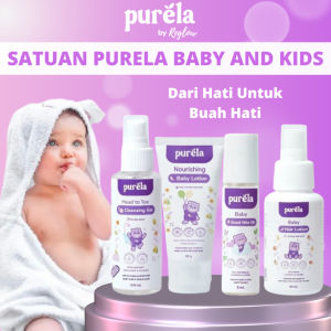 PURELA Skincare Baby Soothing Baby Cream Lotion Cleansing Gel Goodnite Oil Original 100% Bpom by Reglow dr. Shindy