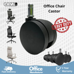 Gozzo Office Furniture l Office Chair Castor 60 MM | Office Chair Wheel | Office Chair Roller