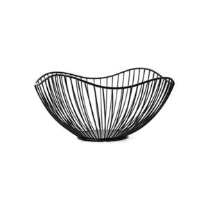 Storage Basket Metal Wire and Bread Storage Bowl Serving Dish for Dining Table Living Room Decoration