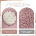 Super Soft Sunflower Suction Cup Bath Ball, 2025 New Suction Cup Super Soft Bath Sponge Flower for Men Women, 2-in-1 Sunflower Bath Ball Exfoliating Bath Sponge Cleaning Brush Shower Ball (A). 