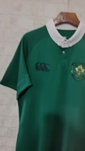 คุณภาพสูง Ireland 150th Anniversary Edition Rugby Jerseys เสื้อฟุตบอลรักบี้แขนสั้นผู้ชาย