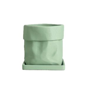 Baked Clay Plant Flowerpot Flower Pot / outdoor gardening / indoor flower pot /Home Garden Decoration / Morandi Straight