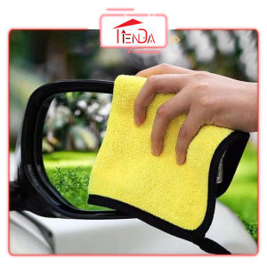 Car Cleaning Cloth Strong Water Absorption Two Side Color Car Cloths and Towels Thick Microfiber Material