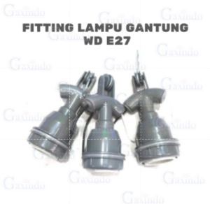 FITTING LAMPU GANTUNG WD E27 F2060 ALAT FITTING LAMPU
