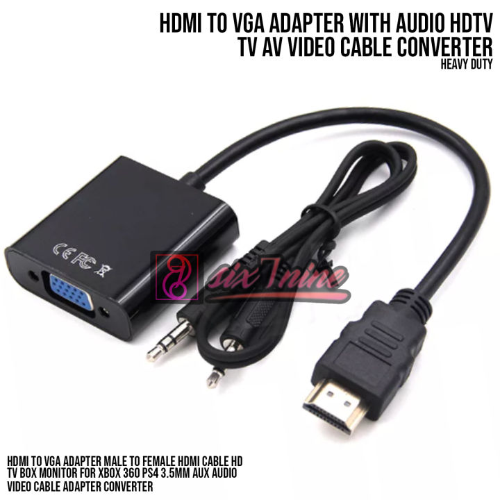 Aux Cord Hdmi To Aux Audio Adapter HDMI To VGA Adapter Male To