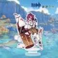 Mô hình Standee Genshin Impact Xiao nhân vật hệ Phong Kim Bằng Ngũ Hiển Tiên Nhân Phụ kiện trang trí để bàn góc học tập. 