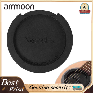 VERTECHnk SM-05 Guitar Soundhole Cover Black Rubber for EQ Acoustic Folk Guitars