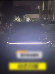 Car Hood LED Strip Lights Flexible Headlights Waterproof Exterior Car Led Light Daytime Running Light Strips for Car