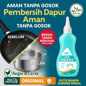 ✨ Pot Cleaner For Home Use/Stainless Steel/Glass/Non-Stick Pans/Deep Cleaning/Restore Shine/No Residue/Grease Remover/Heavy Duty/Multipurpose Pot Cleaner/HFH爆款啫喱锅底除黑剂