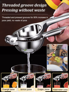 High Quality Stainless Steel Juicer Fruit Citrus Juicer Presser Lime Tool Original Kitchen Tools Lemon Fruits Orange Manual Juice Squeeze