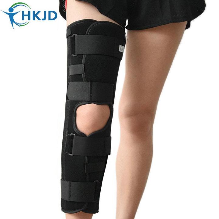 Full Leg Brace Knee Immobilizer Straight Knee Splint for Knee Pre-and  Postoperative & Injury